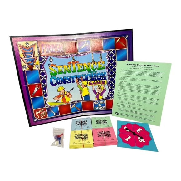 Sentence Construction Game Home School Learn Academic Communication Assoc - Picture 5 of 6